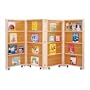 Jonti-Craft 0267JC JontiCraft Mobile Library Bookcase Cart