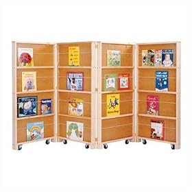 Jonti-Craft 0267JC JontiCraft Mobile Library Bookcase Cart