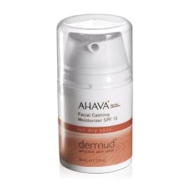 Ahava Dermud Facial Calming Moisturizer SPF 15, 1.7oz