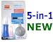 Digital SLR Camera Cleaning Kit - Blower Brush, Fluid, Microfiber Cloth, Cotton Swabs & Tissues