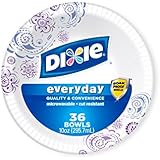 Dixie Heavy Duty Paper Bowls, 36 Count (Pack of 4)