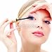 Wallmonkeys Peel and Stick Wall Decals - Closeup Portrait of a Young Pretty Girl Applying Mascara - Removable Graphic