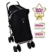 SnoozeShade Pink Trim Limited Edition - The Ultimate Blackout Blind for Pram, Buggy and Pushchairs