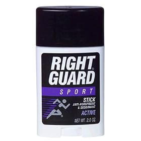 Right Guard Sport Anti-Perspirant/Deodorant, Stick, Active , 2 oz (56 g)