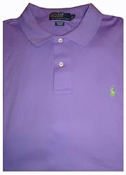 Men's Ralph Lauren Polo by Ralph Lauren Shirt Size XL Purple w/ Green Pony