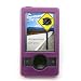 yooZoo Aluminum Metal Case for Microsoft Zune 30 30GB MP3 Player with Belt Clip - Orchid Purple