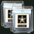 Army Black Knights 2 pack of 2"x2" Candle Sets - NCAA College Athletics Fan Shop Sports Team Merchandise