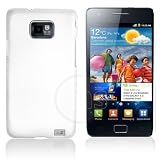 White Hybrid Hard Case Cover For Samsung Galaxy S2 i9100 + Screen Protector