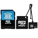 Blazing 16GB MicroSD Memory Card with MiniSD & StandardSD Adapters for Olympus Stylus Tough 6000 / Stylus Tough 8000 / SP-590UZ / FE-46 and More Digital Cameras ***Includes Mini Tripod***