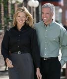 Bill Blass Premium Men's Wrinkle-Free Poplin Shirt with Pocket