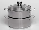 Kr�ger D�mpfer  16 cm, Edelstahl silber