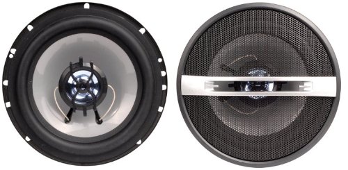 Naxa NX-774 800 Watt Pair 6.5 Inch 2-Way Coaxial Car Stereo Speakers