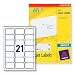 Avery Address Label 63.5x38.1mm 21Labels/Sht 100Sht/Box