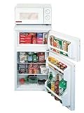 Summit MRF35 2.9 cu. ft. Top-Freezer Refrigerator with 0.7 cu. ft. Midsized Microwave and Manual Defrost: White