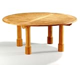 Teak Round Garden Table 1.8m