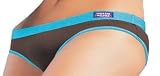 Thuasne 734 - Culotte de sport femme - Chocolat/turquoise