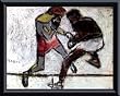 Art Poster Metal Framed Print - Preliminaries - Artist: Sam Rabin- Poster Size: 8 X 10