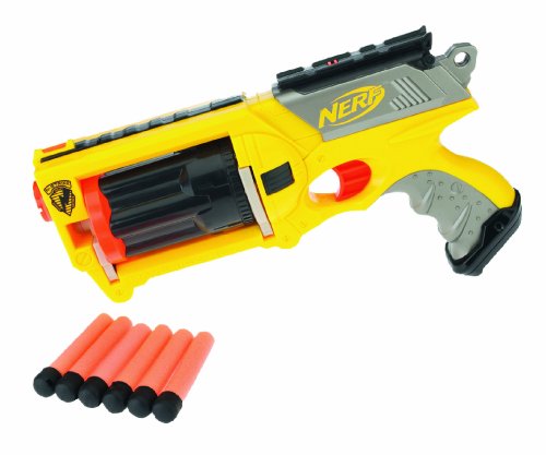 Nerf 28418148 - Nerf N-Strike Maverick mit 6 Pfeilen