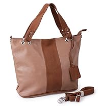 Hot Sale Almond Epi Leather Tote BACK TO SCHOOL SALE for Her iPad 1st Generation Fits 16GB 32GB 64GB Wi-Fi and Wi-Fi + 3G (B017) Includes a Silk Like Scarf - Colors and Styles for Scarf May Vary