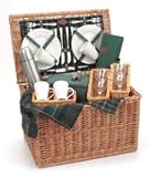 Optima Gordon Four Person Wine And Cheese Basket