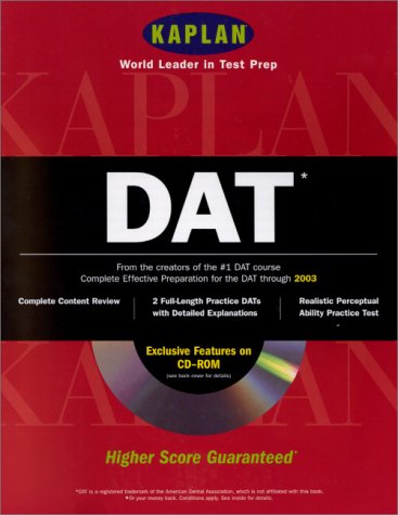 Kaplan DAT (Book with CD-ROM for Windows  &  Macintosh)