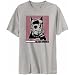 T-SHIRT SILVER GRAY  CANE CORSO - DOG BLESS AMERICA - GRAPHIC COLOR TEE 