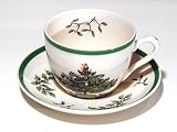 Spode Christmas Tree Teacup and Saucer