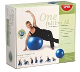 SPRI One-Ball-For-All Kit with 65-Centimeter Ball, Pump, and Exercise Chart