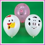 Make your Own Farm Animal Balloons (1 dz)