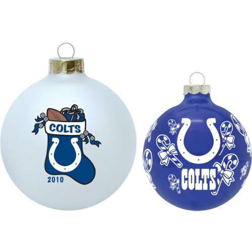 NFL Indianapolis Colts Collectible and Traditional Ornament Set