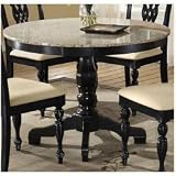 Hillsdale Furniture Embassy Pedestal Table with Granite Top 4808DTB42 414FYRAqRxL. SL160 Hillsdale Furniture Embassy Pedestal Table with Granite Top 4808DTB42