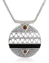The SAK Large Circle Pendant Necklace, 28"