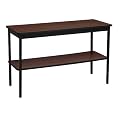 Utility Table - Walnut/ Black (48x18")