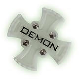 Sporting Goods : Demon Zeus White Stomp Pad with Gold Detail