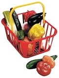 Guidecraft PlayMarket Basket with Vegetables