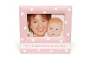 Mud Pie Baby Little Princess Grandma and Me Twill Frame