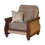 Simmons by Big Tree Sleep Seabreeze Futon Futon with Tufted Mattress