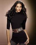 Jersey-knit turtleneck
