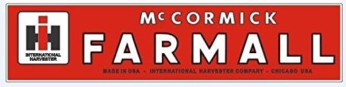 McCormick Farmall Red IH Decal