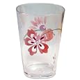 Corelle Coordinates Pretty Pink 8-Ounce Acrylic Square Glasses, Set of 6