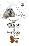 Little Gifts Enamel Cocker Spaniel Dog Key Chain