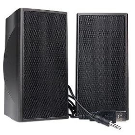 Benwin MG-USB-P 2-Piece USB 2.0 Speakers Set (Black) by 