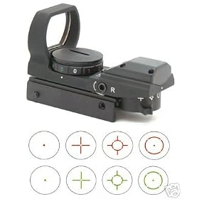 Click here to buy Multi-Reticle CQB Compact Reflex Green Red Dot Sight by Instapark.