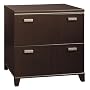 Bush Furniture Tuxedo Collection Lateral File, Mocha Cherry