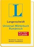 Langenscheidt Bilingual Dictionaries: Universal-Worterbuch Rumanisch (German Edition)