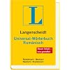 Langenscheidt Universal-W�rterbuch Rum�nisch: Rum�nisch-Deutsch / Deutsch-Rum�nisch