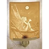 Secret Path Porcelain Garden Lithophane Night Light