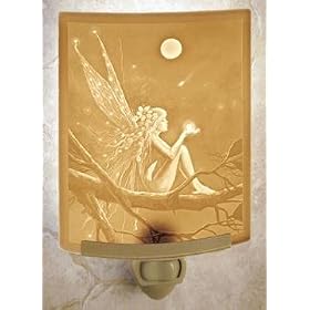 Catch a Falling Star by David Delamare Porcelain Lithophane Night Light