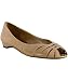 Stuart Weitzman hummus patent 'Low Key' peep toe flats