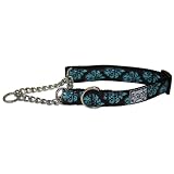 RC Pet Products 3/4-Inch Training Martingale Collar, Small, 7-9-Inch, Modern Damask